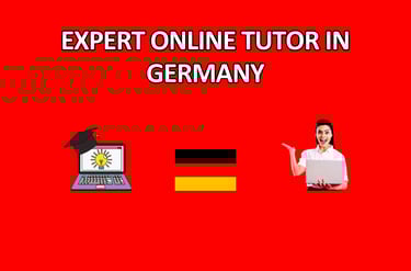 get expert online tutor in Germany