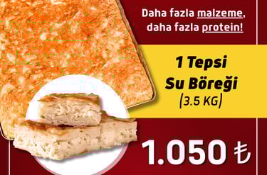 Mis Tepsi Su Böreği İstanbul Sipariş