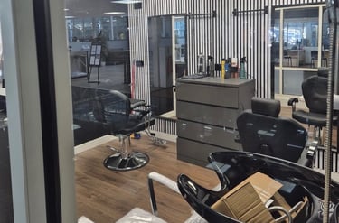 Shear Strength Barbers interior