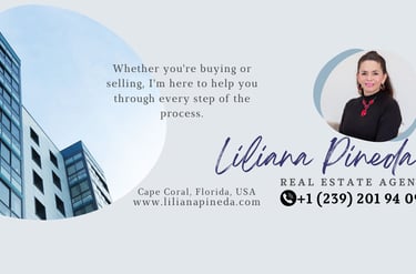 a business card with a woman in a black top