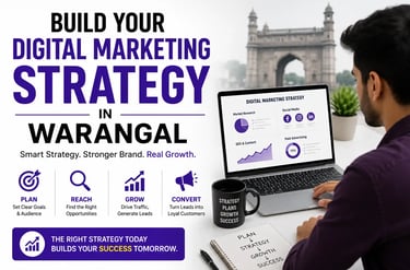 Build Your Digital Marketing Strategy in Warangal with SEO, social media marketing, content marketin