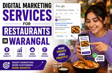 Get more food orders and grow your restaurant faster with smart digital marketing