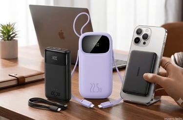 Melhores Power Banks Baseus: 3 Modelos com Melhor Custo-Benefício em 2026
