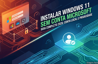 Como instalar Windows 11 sem conta Microsoft