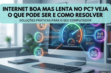Internet boa mas lenta no PC? Veja o que pode ser e como resolver