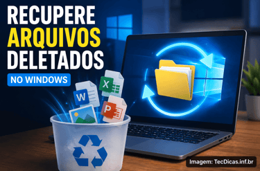 Como Recuperar Arquivos Deletados no Windows (Sem Programas Pagos)