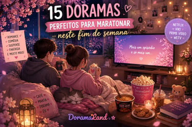 Doramas - Perfeitos - Maratonar - Fim de Semana - Netflix  - Viki - Prime Video - WeTV - DoramaLand