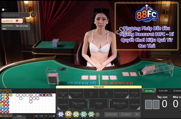 Phương Pháp Bắt Cầu Ngang Baccarat 88FC