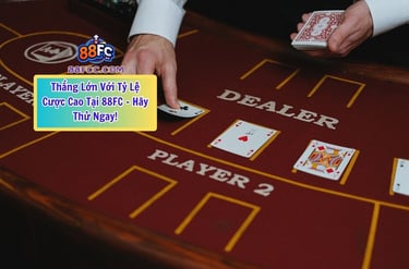 Tỷ Lệ Cược Cao, Phần Thưởng Lớn Tại 88FC