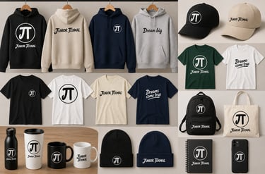 Junior Texmal merchandising articles