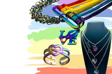 LGBT pride jewellery collection