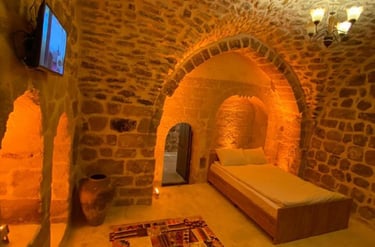 3 Kişilik Oda | Madam Mari Konağı | Mardin Oteller | Anında Rezervasyon