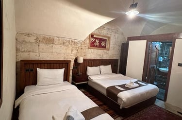 5 Kişilik Oda | Müzepotamia Butik Otel | Şanlıurfa Oteller | Anında Rezervasyon
