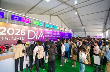 Delegates at the 2026 DIA China Annual Meeting in Shanghai
