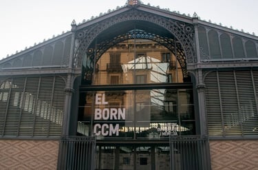 foto do el born market em barcelona