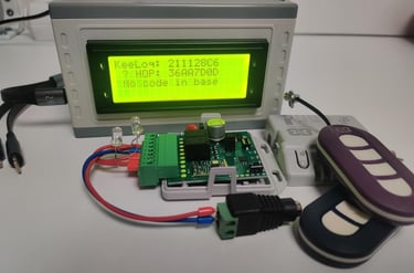 Universalus Proget BeB imtuvas šalia vartų pultelio, modernus sprendimas visų gamintojų automatikai