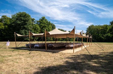 Barnum extérieur de mariage