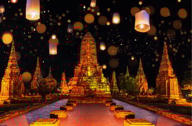 Festival Krathong, Tailandia