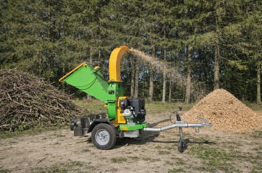 Šakų smulkintuvo nuoma kaunas, kauno raj. Mobilus šakų smulkintuvas