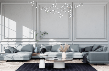 Clean Living Room