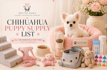 Petite Pups | Luxury Chihuahua Puppies | Puppy Supplies | PetitePups.com