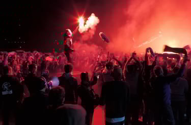 Rodaje de Oliveira dos cen anos. Celta de Vigo. C Tangana