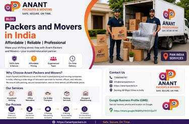 Best Packers and Movers in Lucknow | Home & Office Shifting – Anant Packers