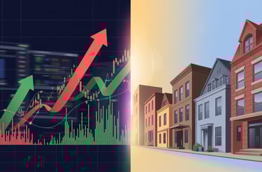 Wealth creation options: stock market, investing vs real estate.