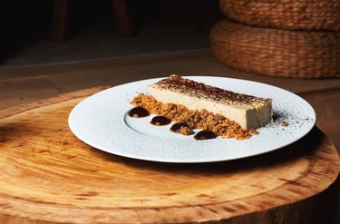 presentation d'une creation patissiere-restaurant terre de mistral-thierry le moel photographe
