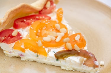 Tarte Tomates Fromage