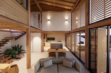 casa de madeira