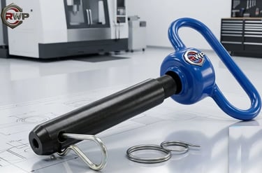 Hitch Pin Blue Handle linkage part