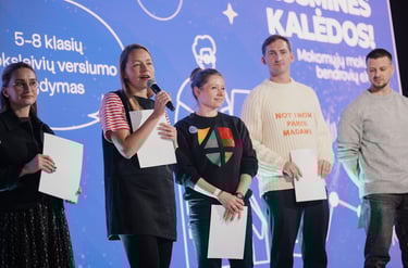Monika Katkutė-Gelžinė. Lietuvos Junior Achievement nuotrauka.