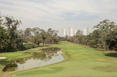 campo de golfe sustentabilidade e gestão de recursos
