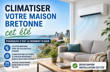 climatiser votre maison à Rennes Vannes saint malo solution devis et mailleur installation