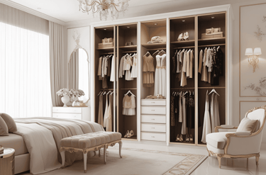 Wardrobe Ideas with a Breeze Storage