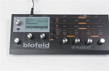 Waldorf Blofeld, virtual analogue synthesiser.