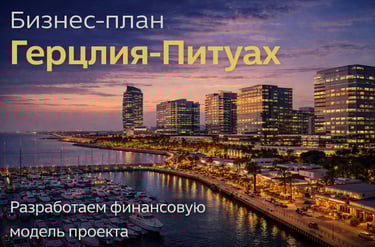 Герцлия-Питуах. Бизнес-планы и финансовые модели в  Herzliya Pituach