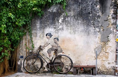 Malaysia Penang George Town Street Art