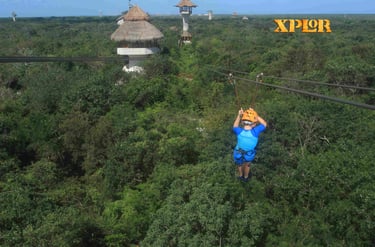 mexico riviera maya xplor zipline