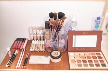 maquillage pour mise en beauté