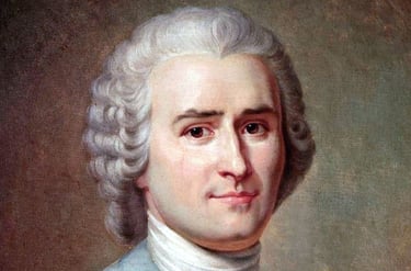 Portrait de Jean-Jacques Rousseau