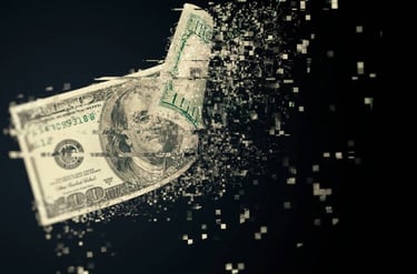 a dollar bill bill billet of dollars