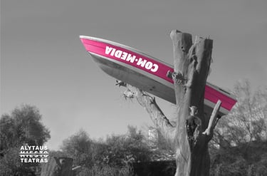 Alytaus miesto teatras. Renginio vizualinis identitetas