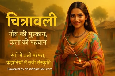 चित्रों की श्रृंखला", "कलात्मक जीवन की झलकियों का संग्रह" यानि हर तस्वीर एक कहानी, एक प्रेरणा, एक भावना। DeshDharti360