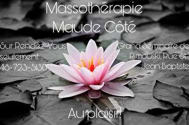 Massothérapie Maude Côté