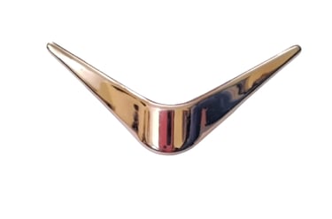 Golden V Shaped Knob