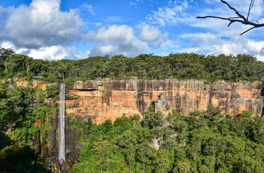 The Fitzroy Falls in New South Wales
