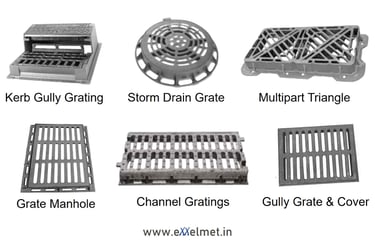 Exxelmet Grating Covers and Frames