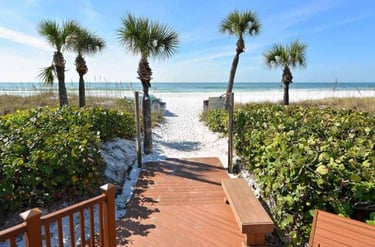 beach access at siesta dunes